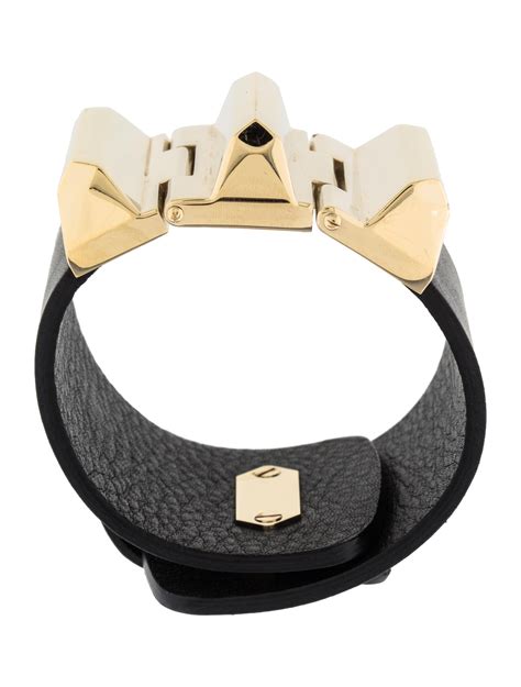 gucci leather bracelets|gucci leather cuff bracelet.